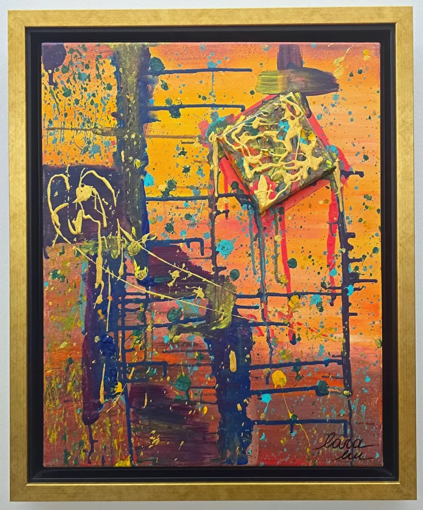 Believe — Classic painting by Lara Melachrinou. Acrylic on canvas, 2026.